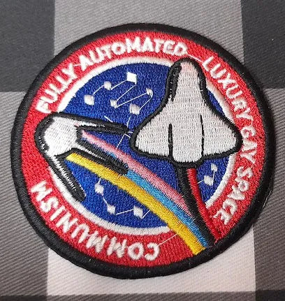 Fully Automated Luxury Gay Space Mission Patch