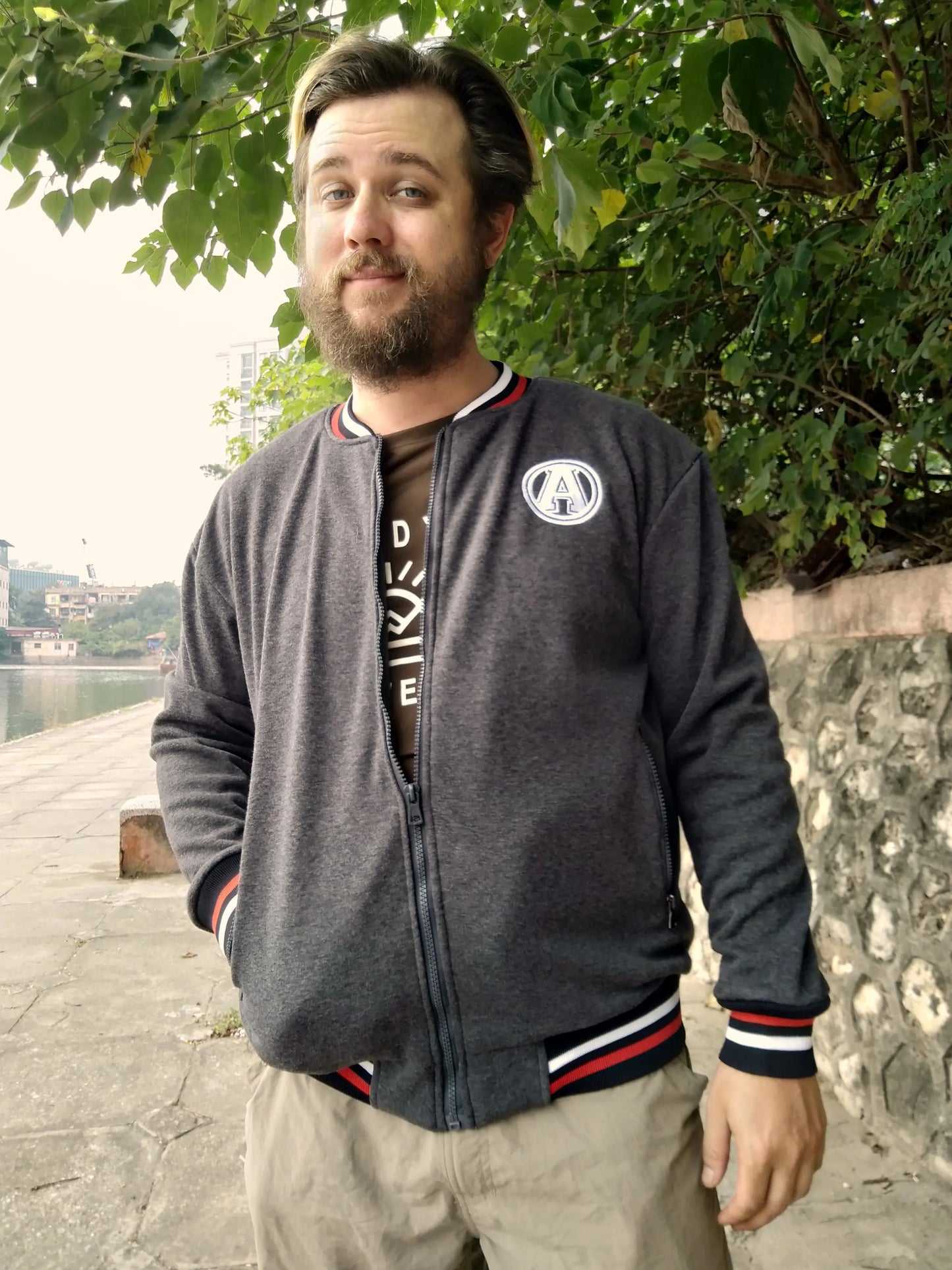 Embroidered Anarchist Bomb-Thrower Jacket
